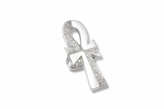 XL Ankh Ring Smooth and textured large ankh ring