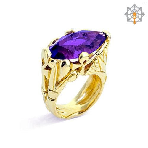 Lotus in Bloom Cocktail Ring