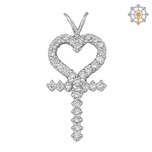 Diamond Ankh Pendant