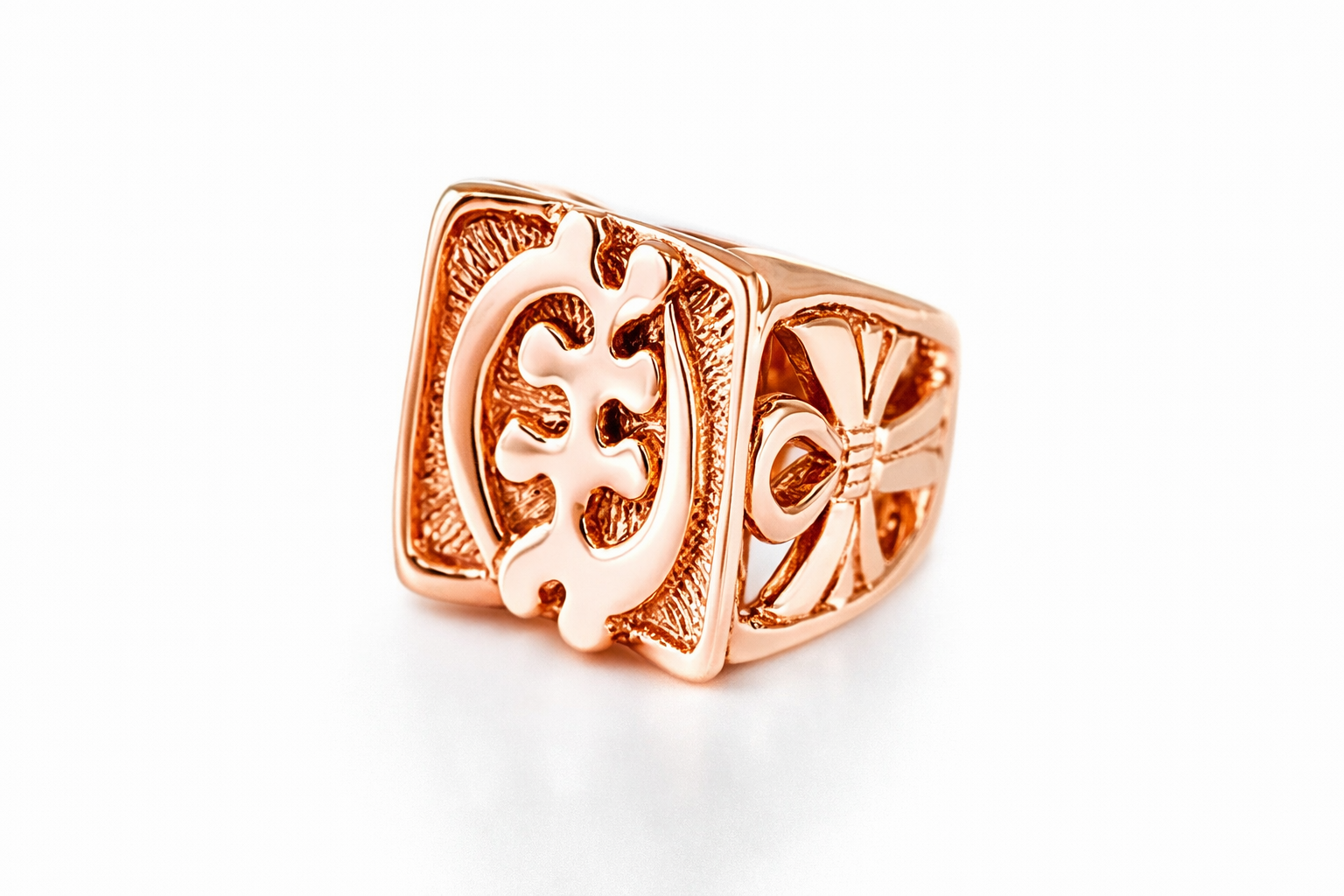 Gye Nyame Signet Ring