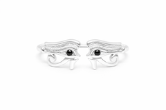 Double Eye of Heru (Horus) Bangle- Medium