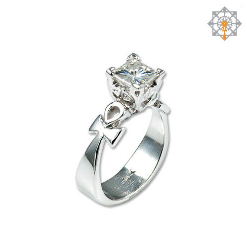 Ankh diamond ring Outlet