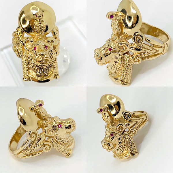 SEKHMET Ring 18k Yellow