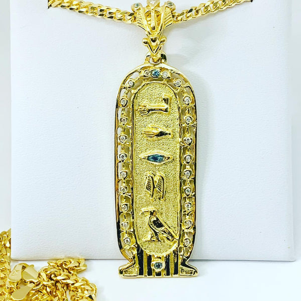 Infinity SHEN Pendant 18k w Diamonds