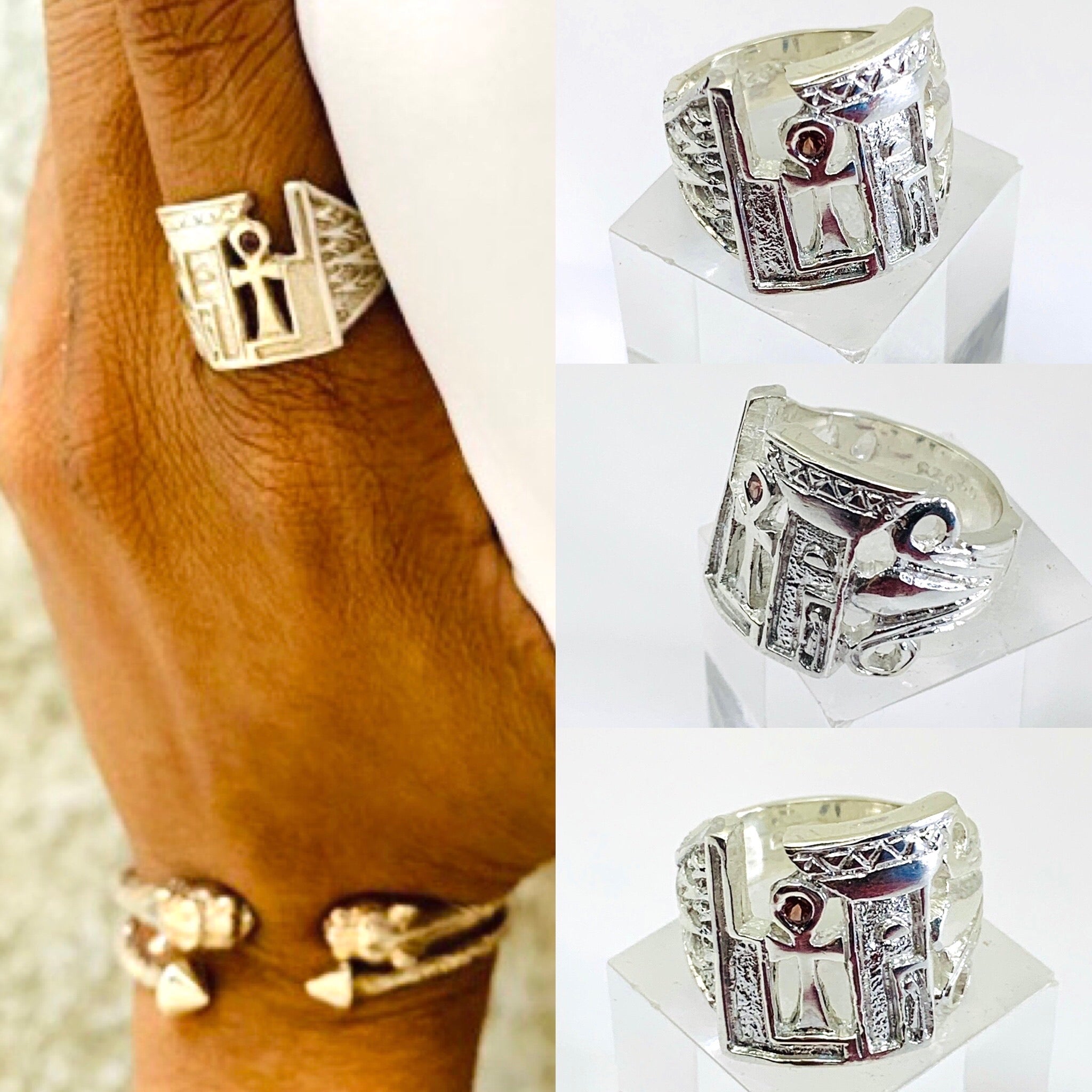 Sacred Woman Ascension Ring | Sterling Silver