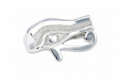 large Egyptian eye two finger ring